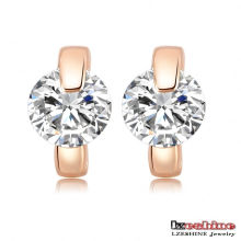 Fashion Zircon Huggie Earrings for Women (CER0195-A)